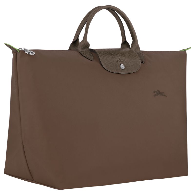 Longchamp Le Pliage Green L Reisetasche Herren Dunkelbraun | Deutschland-736GJLAVC