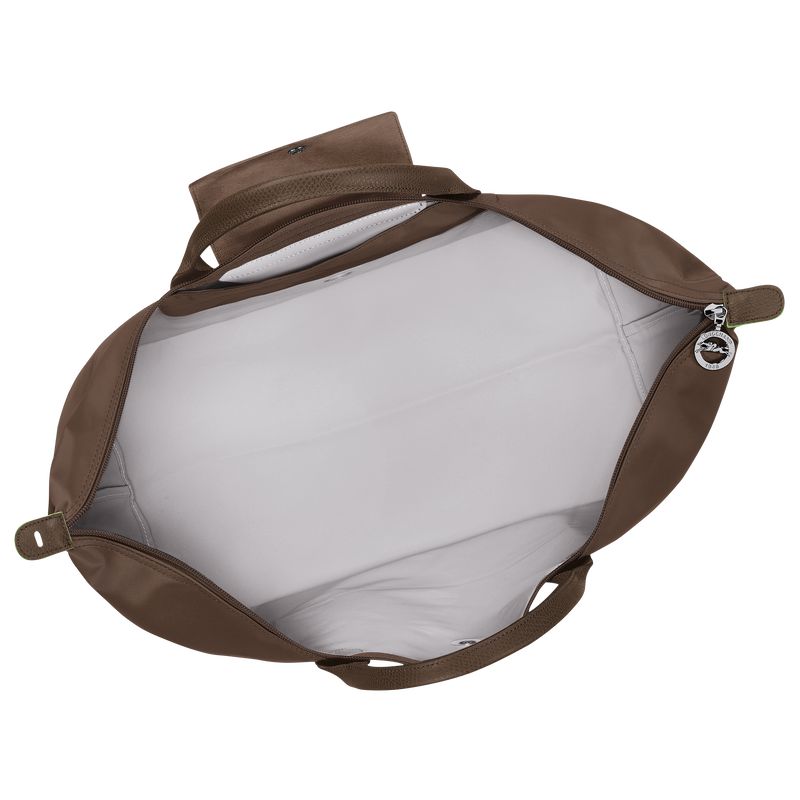 Longchamp Le Pliage Green L Reisetasche Herren Dunkelbraun | Deutschland-736GJLAVC
