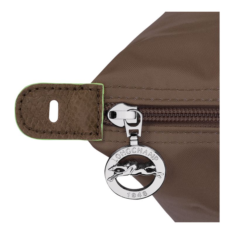 Longchamp Le Pliage Green L Reisetasche Herren Dunkelbraun | Deutschland-736GJLAVC