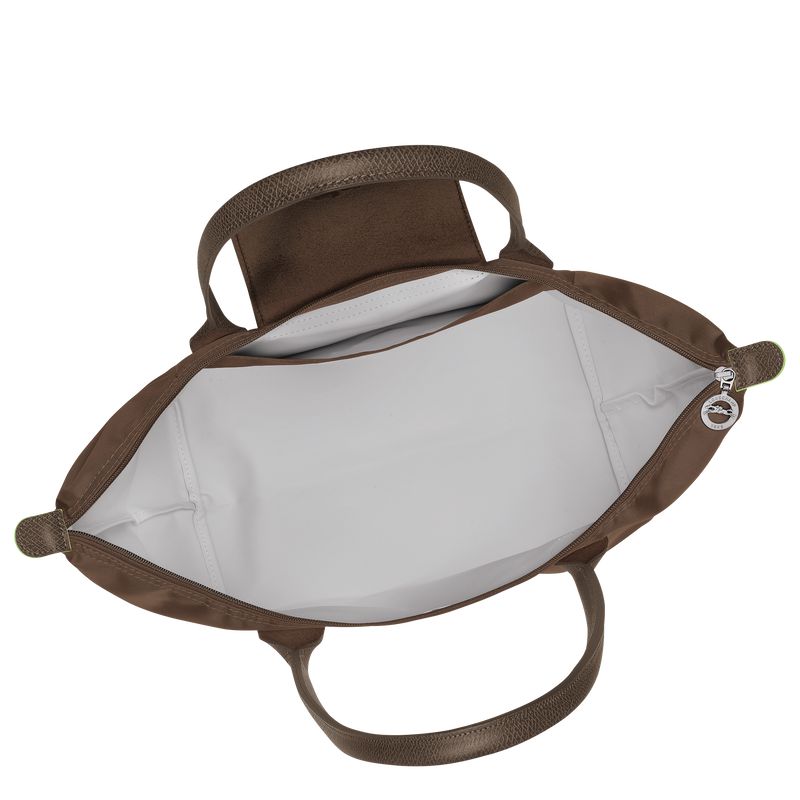 Longchamp Le Pliage Green L Tragetasche Damen Dunkelbraun | Deutschland-673XAVGWC