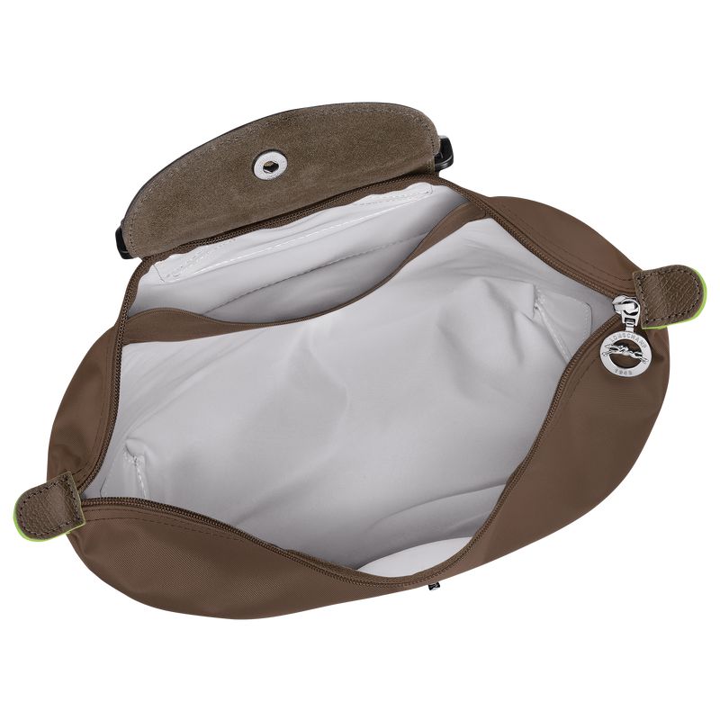 Longchamp Le Pliage Green M Rucksack Herren Dunkelbraun | Deutschland-097KWEOQX
