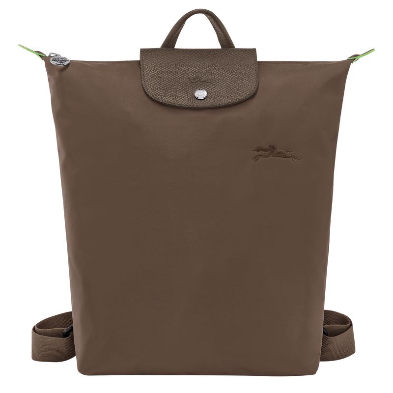 Longchamp Le Pliage Green M Rucksack Herren Dunkelbraun | Deutschland-097KWEOQX