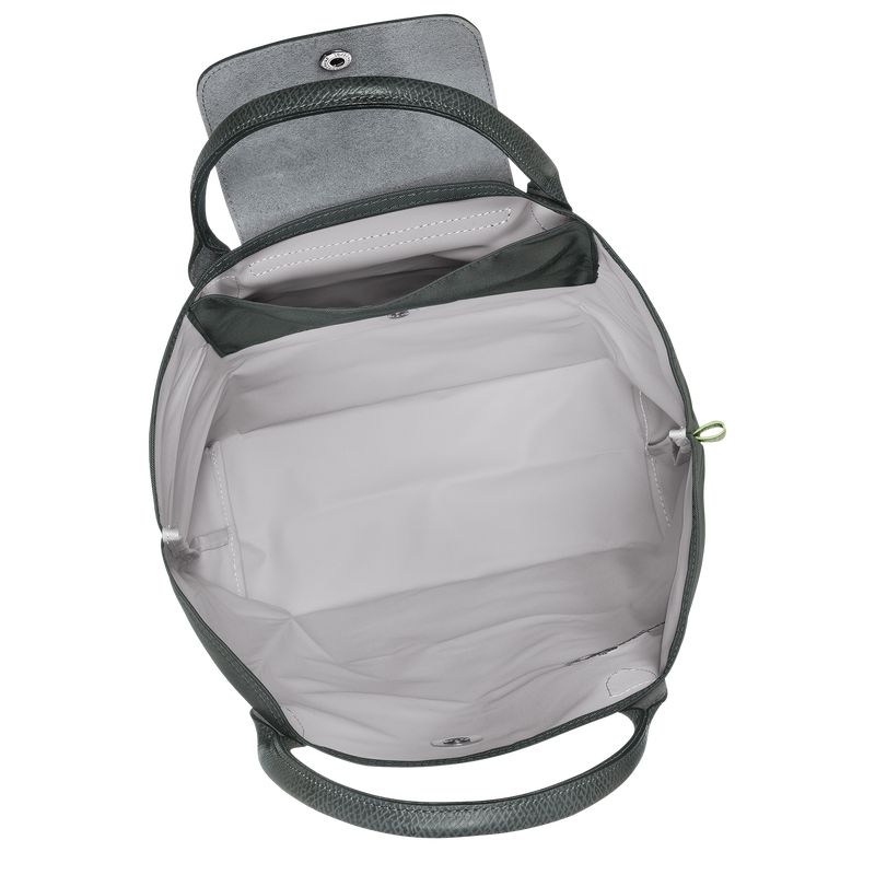 Longchamp Le Pliage Green M Tragetasche Herren Tiefesgrau | Deutschland-102SDWXBC