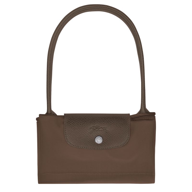 Longchamp Le Pliage Green M Tragetasche Damen Dunkelbraun | Deutschland-045HLXKMF