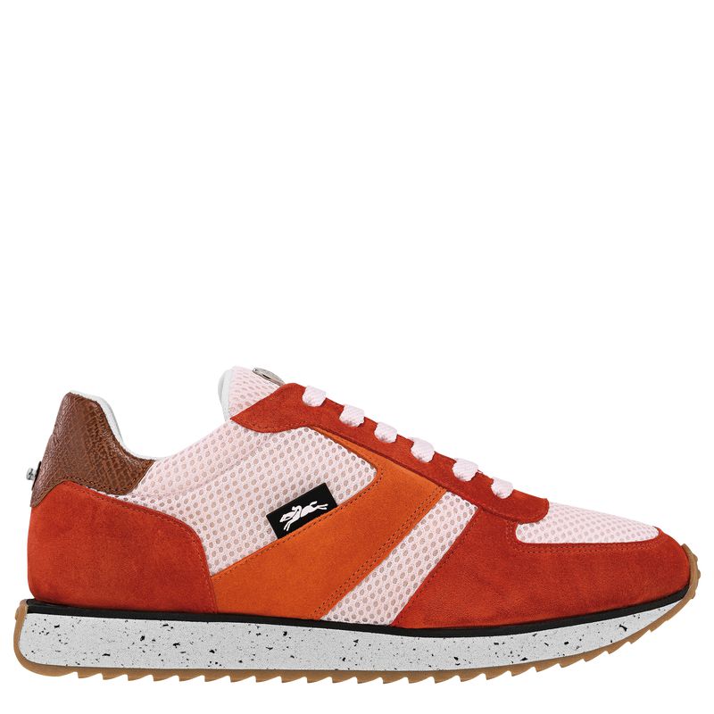 Longchamp Le Pliage Green Sneakers Damen Rot Orange | Deutschland-607TFJKCO