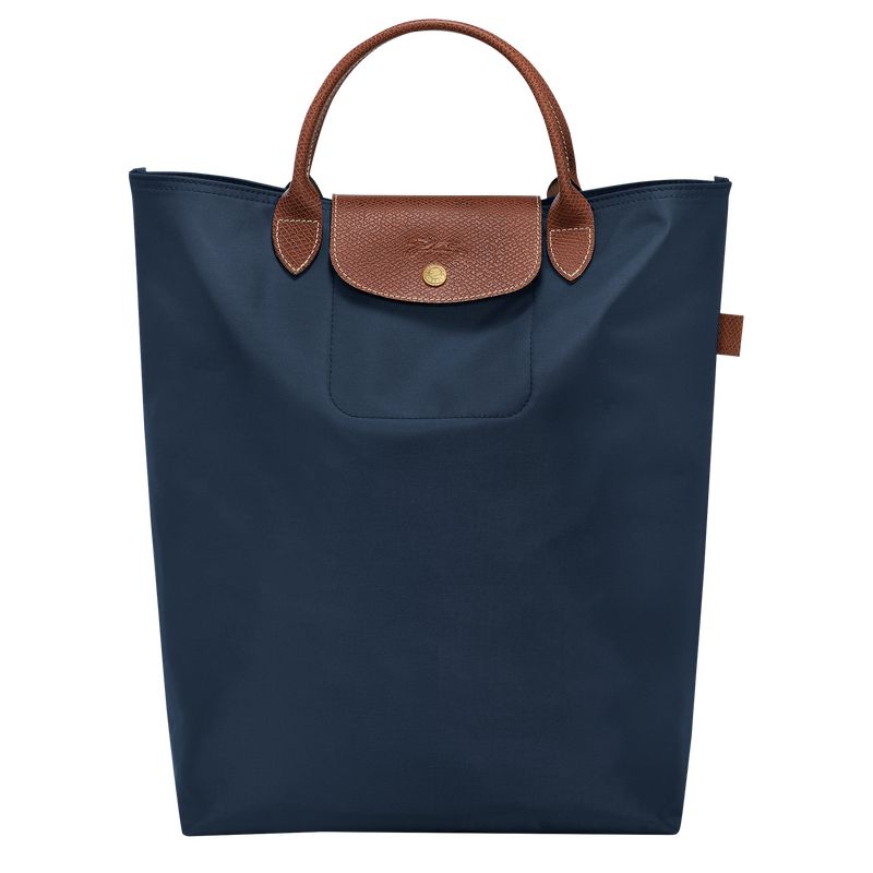 Longchamp Le Pliage Original M Tragetasche Herren Navy | Deutschland-320HVTIXW