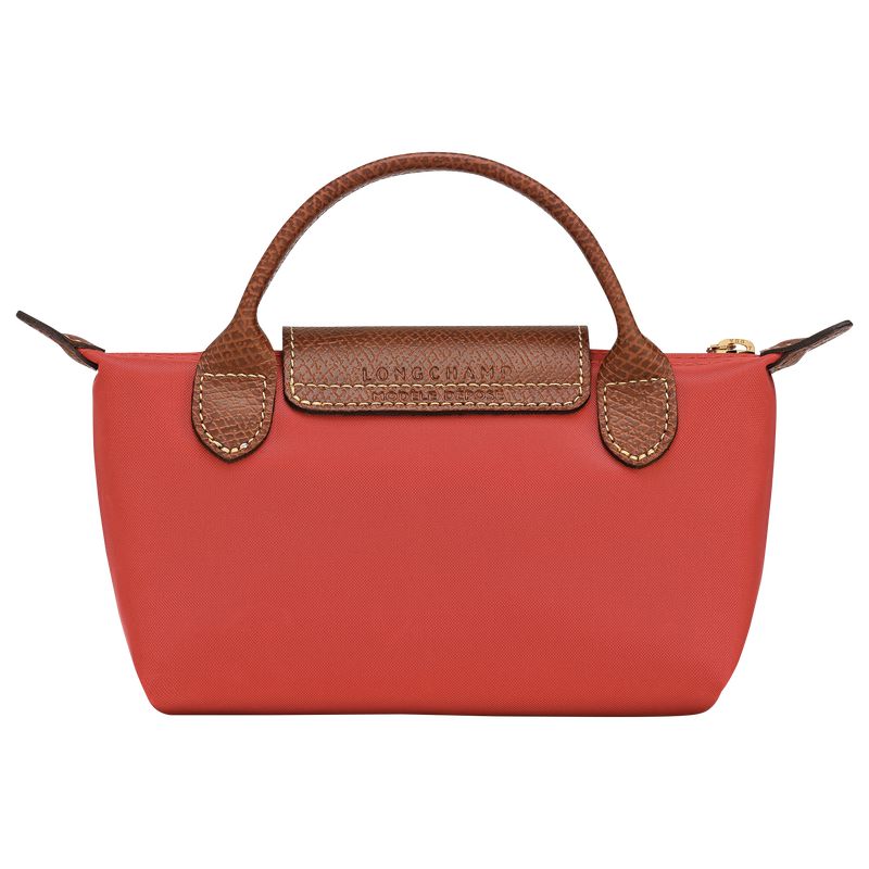 Longchamp Le Pliage Original With Handle Beuteltasche Herren Rosa | Deutschland-736BNXKEM