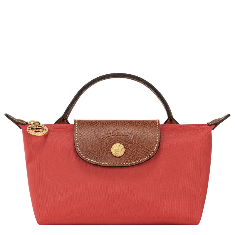 Longchamp Le Pliage Original With Handle Beuteltasche Herren Rosa | Deutschland-736BNXKEM