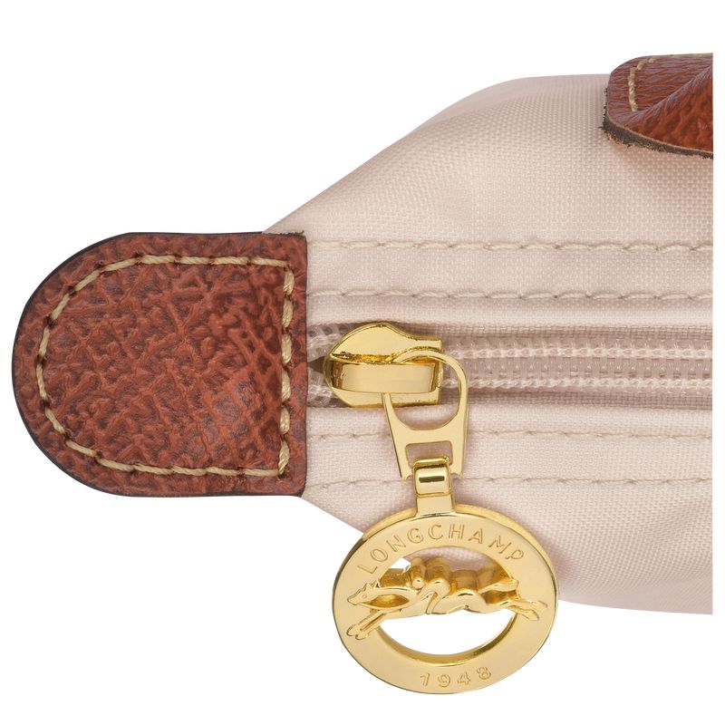 Longchamp Le Pliage Original With Handle Beuteltasche Damen Beige | Deutschland-549TMJYXI
