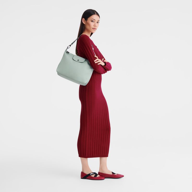 Longchamp Le Pliage Xtra M Hobo Tasche Damen Blau Grün | Deutschland-061UTBOMC