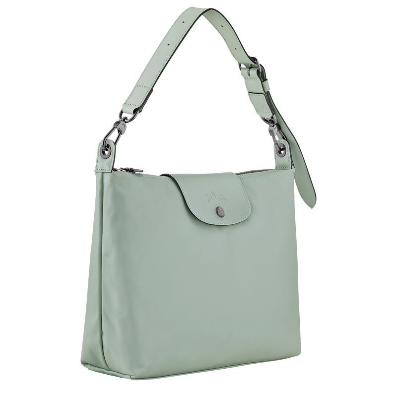 Longchamp Le Pliage Xtra M Hobo Tasche Damen Blau Grün | Deutschland-061UTBOMC