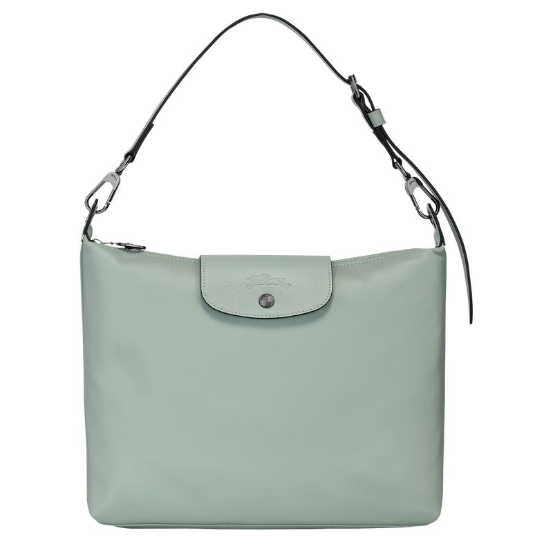 Longchamp Le Pliage Xtra M Hobo Tasche Damen Blau Grün | Deutschland-061UTBOMC