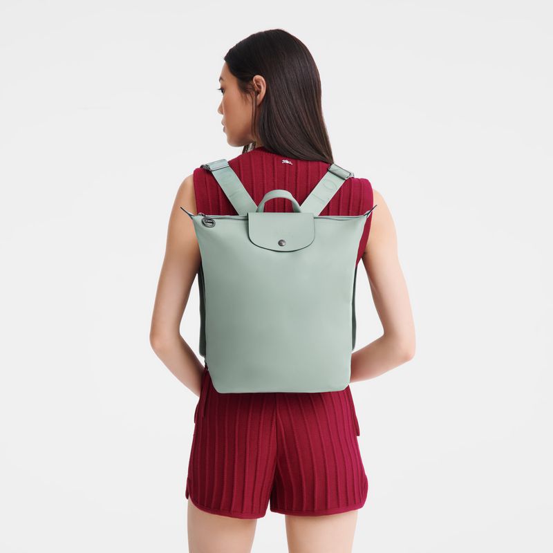 Longchamp Le Pliage Xtra M Rucksack Damen Blau Grün | Deutschland-014QPACYR