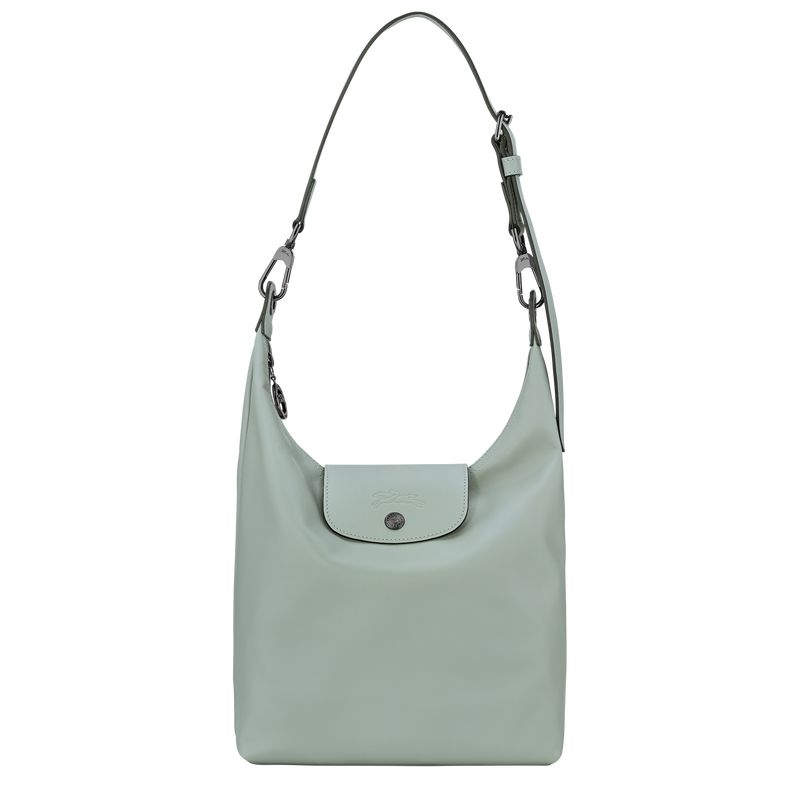 Longchamp Le Pliage Xtra M Schultertasche Damen Blau Grün | Deutschland-695GDBQRC