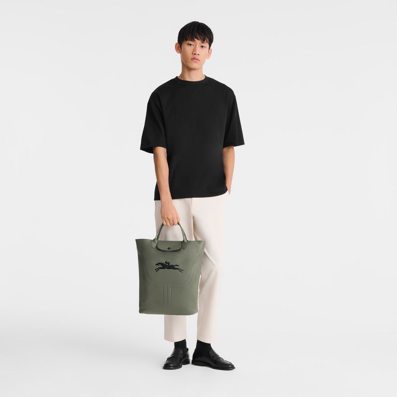 Longchamp Le Pliage Xtra M Stiefeltasche Herren Khaki | Deutschland-605HEZFML