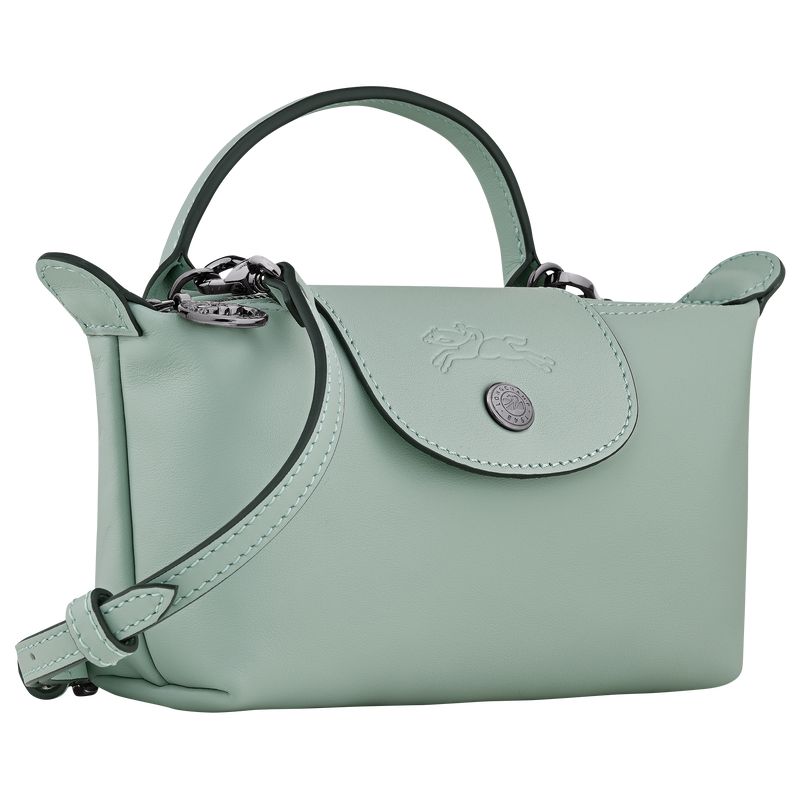 Longchamp Le Pliage Xtra Xs Beuteltasche Damen Blau Grün | Deutschland-987RGJAUY