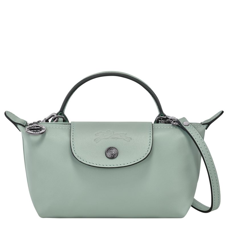 Longchamp Le Pliage Xtra Xs Beuteltasche Damen Blau Grün | Deutschland-987RGJAUY