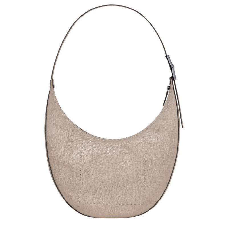 Longchamp Le Roseau Essential L Umhängetasche Damen Beige | Deutschland-598YFEAVB