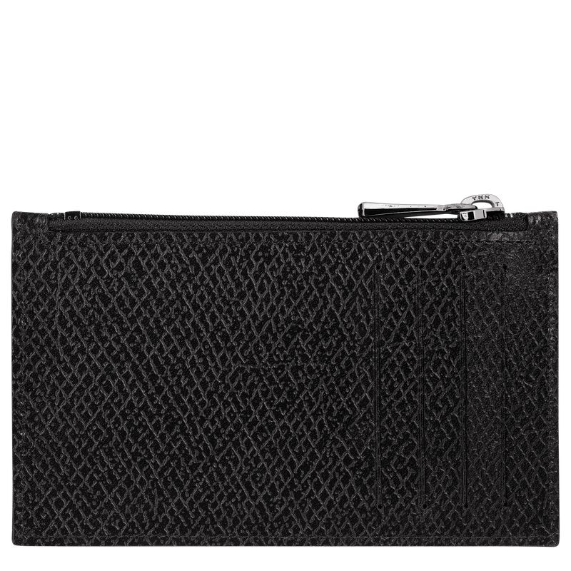 Longchamp Le Roseau Essential Münzgeldbörsen Damen Schwarz | Deutschland-270TVEANL