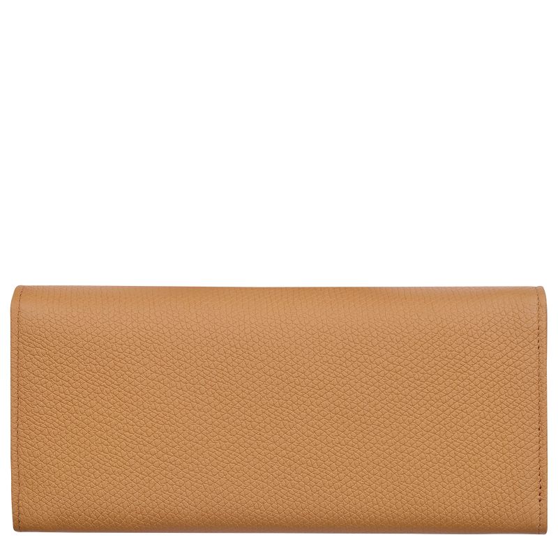 Longchamp Le Roseau Flap Geldbörse Damen Braun | Deutschland-584FLBWHA