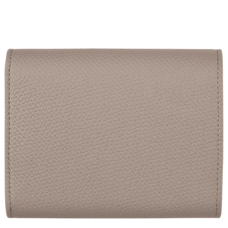 Longchamp Le Roseau Geldbörse Damen Beige | Deutschland-975XJSGRN