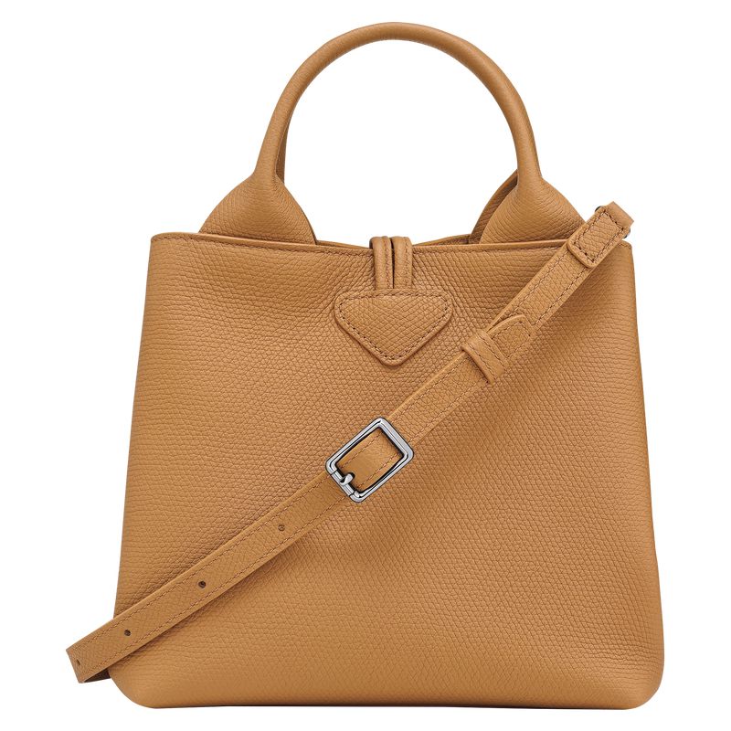 Longchamp Le Roseau S Handtasche Damen Braun | Deutschland-967WXVZEO