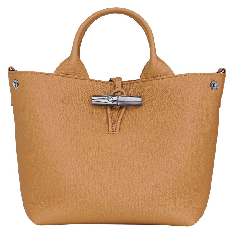 Longchamp Le Roseau S Handtasche Damen Braun | Deutschland-967WXVZEO