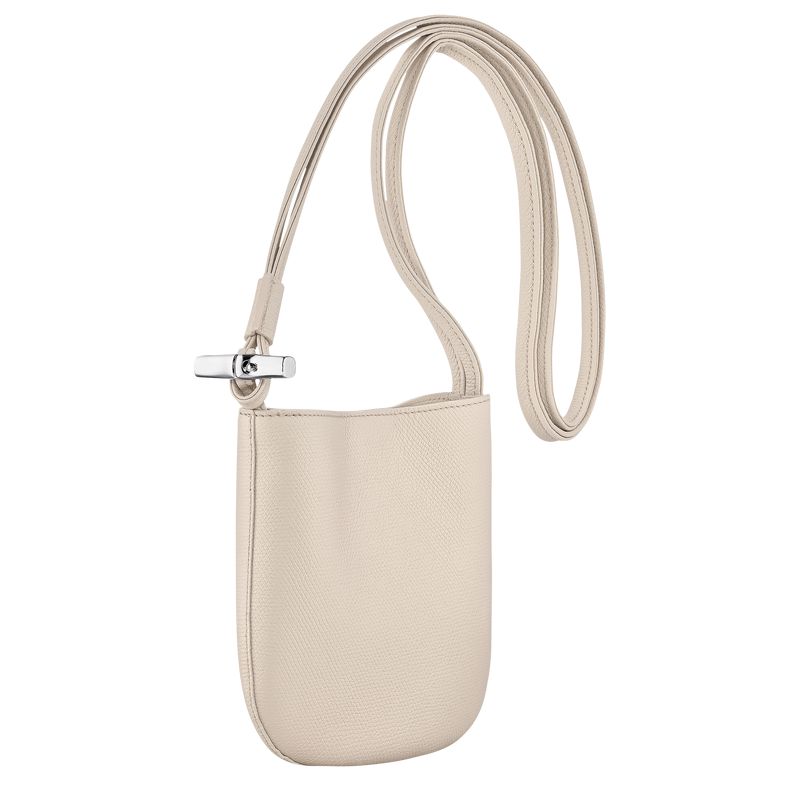 Longchamp Le Roseau S Umhängetasche Damen Beige | Deutschland-804TVNSED