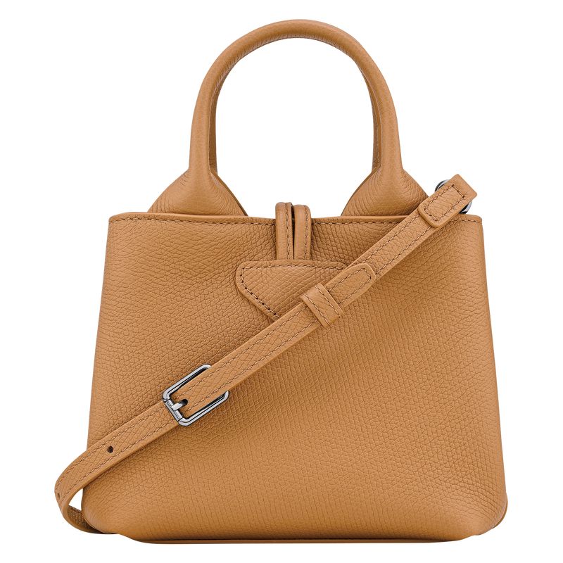 Longchamp Le Roseau Xs Handtasche Damen Braun | Deutschland-640EKTUSY