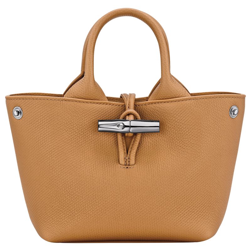 Longchamp Le Roseau Xs Handtasche Damen Braun | Deutschland-640EKTUSY