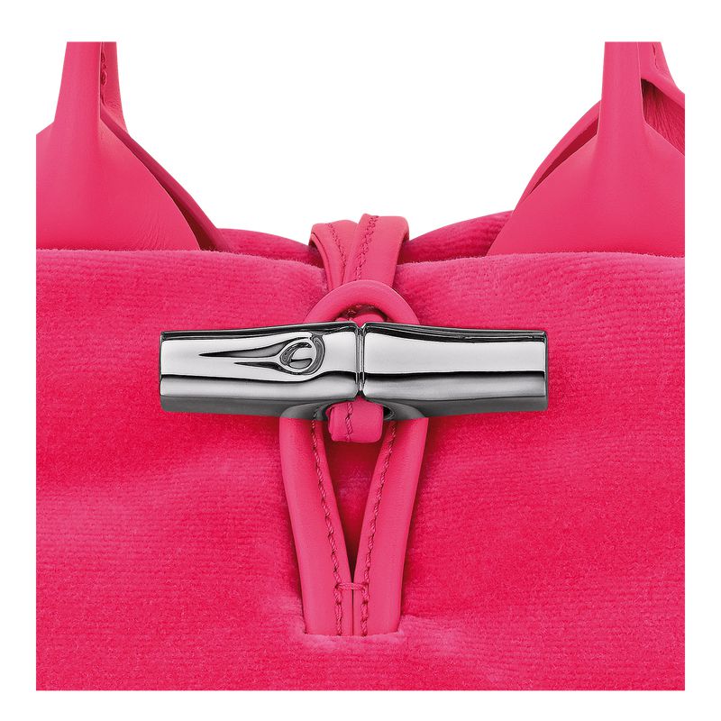 Longchamp Le Roseau Xs Handtasche Damen Rosa | Deutschland-280ODRLBX