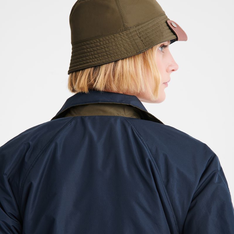 Longchamp Padded Blouson Jacke Damen Navy | Deutschland-963DNXRAO