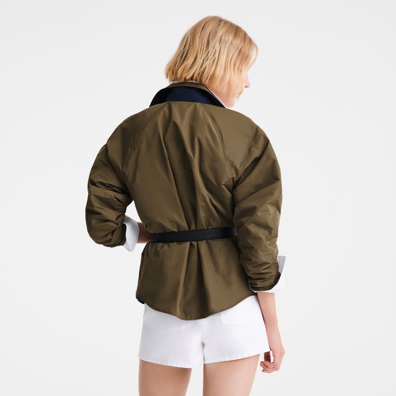 Longchamp Padded Blouson Jacke Damen Navy | Deutschland-963DNXRAO
