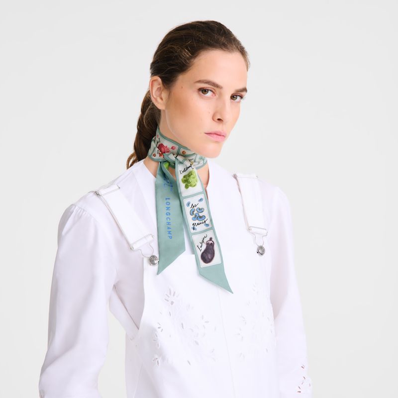 Longchamp Pink And Green Stirnband Damen Mehrfarbig | Deutschland-053EDWPGY