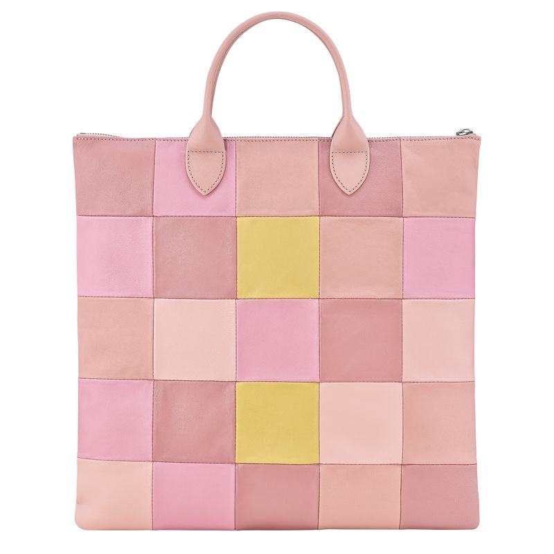 Longchamp Re-play L Handtasche Herren Rosa | Deutschland-913RUNSKX