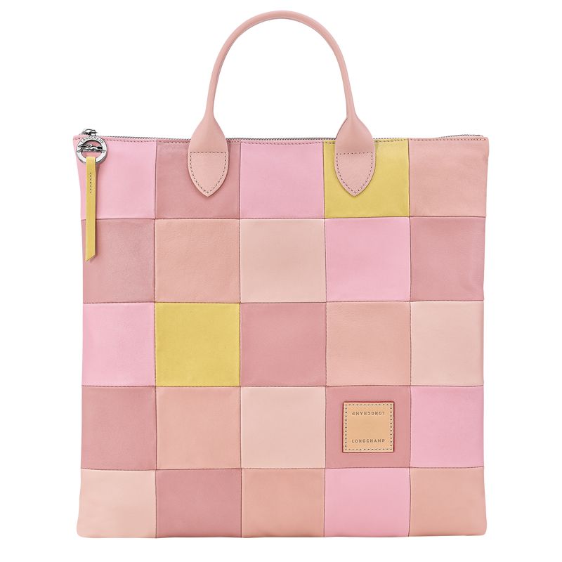 Longchamp Re-play L Handtasche Herren Rosa | Deutschland-913RUNSKX