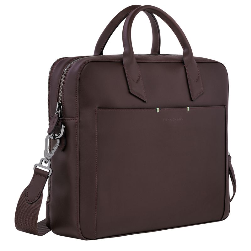 Longchamp Sur Seine M Aktentasche Herren Beige | Deutschland-158UADSTC