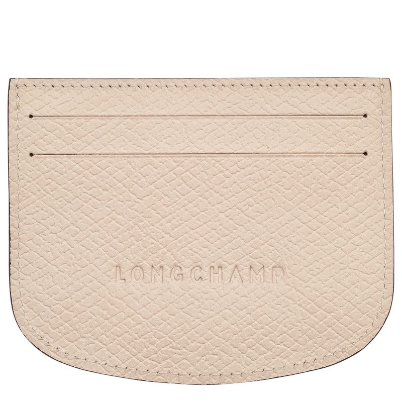 Longchamp Épure Kartenhülle Herren Beige | Deutschland-310LFQUSW