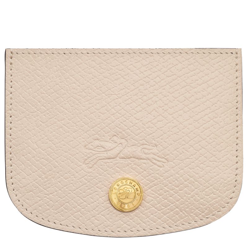 Longchamp Épure Kartenhülle Herren Beige | Deutschland-310LFQUSW