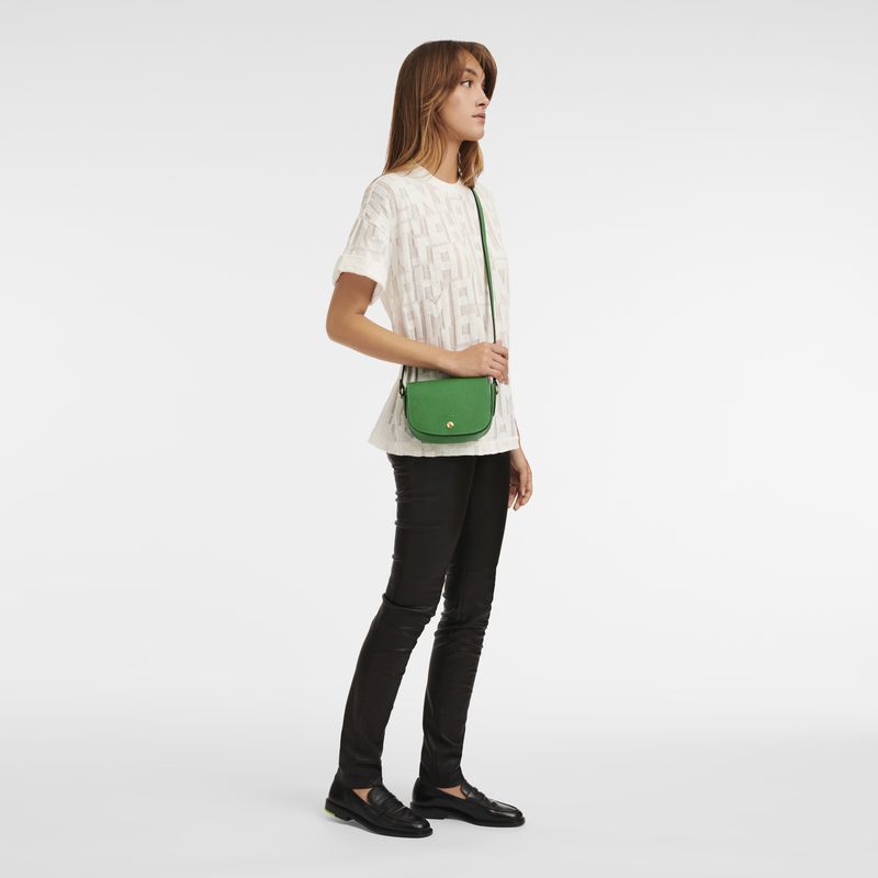 Longchamp Épure Xs Umhängetasche Damen Grün | Deutschland-016ZMIKSR